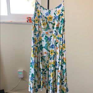 Spaghetti mini dress